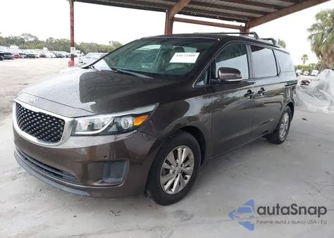 2017 Kia Sedona Lx из США, поврежденный, VIN KNDMB5C1XH6249363